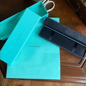 ✨Tiffany & Co ✨ Black Suede Bracelet Gift Box